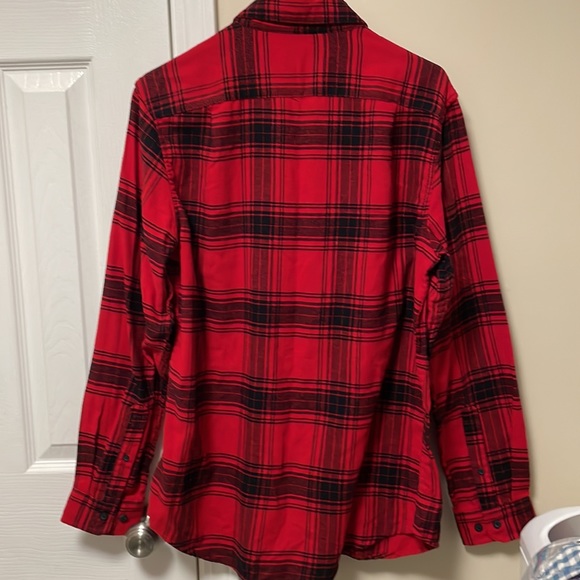 RED FLANNEL SHIRT - Picture 4 of 4